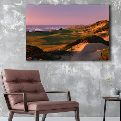 Pacific Dunes Golf Courses Hole 13, Bandon, Oregon, Golf Art Print,Gifts Golf Lover