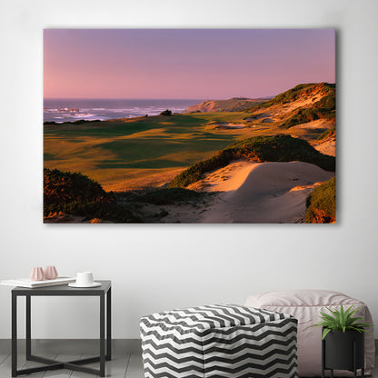Pacific Dunes Golf Courses Hole 13, Bandon, Oregon, Golf Art Print,Gifts Golf Lover