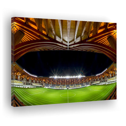 Pancho Arena Hungary, Stadium Canvas, Sport Art, Gift for him, Man Cave Decor, Art Print, Canvas Print Wall Art