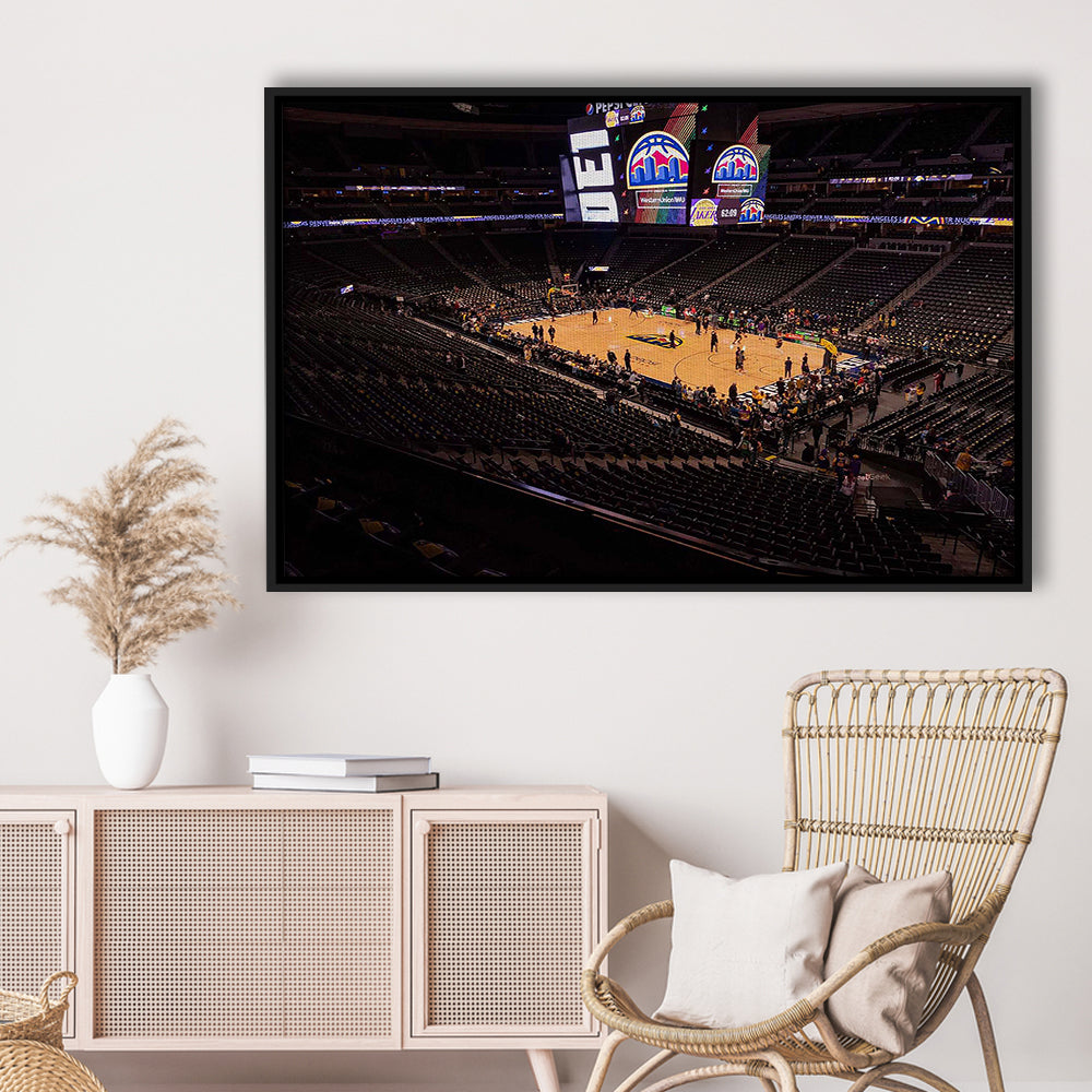 Papsi Center Stadium, Stadium Canvas, Sport Art, Framed Canvas Print Wall Art, Floating Frame