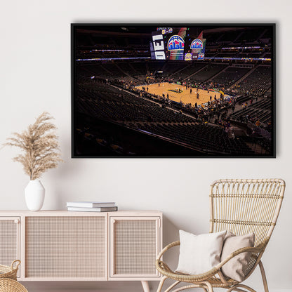 Papsi Center Stadium, Stadium Canvas, Sport Art, Framed Canvas Print Wall Art, Floating Frame