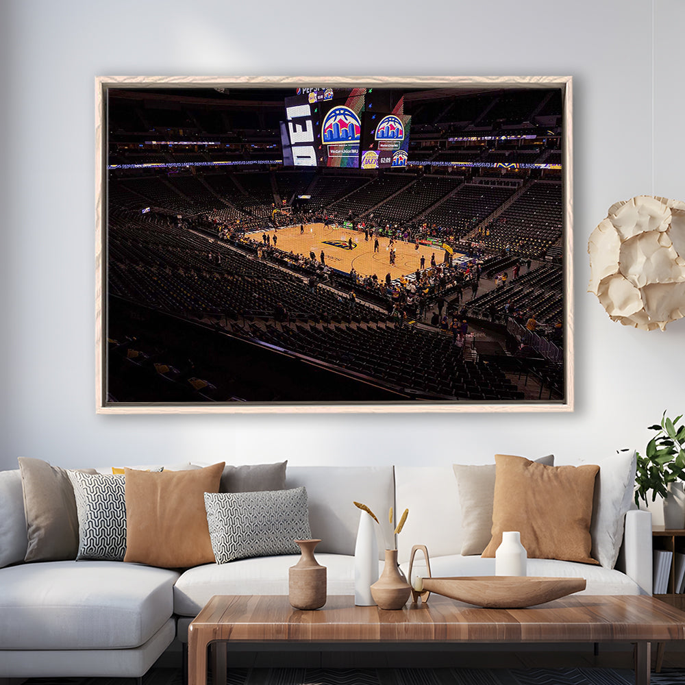 Papsi Center Stadium, Stadium Canvas, Sport Art, Framed Canvas Print Wall Art, Floating Frame