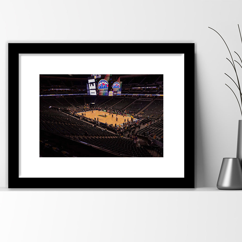 Papsi Center Stadium, Stadium Canvas, Sport Art, Gift for him, White Border Framed Art Print Wall Decor