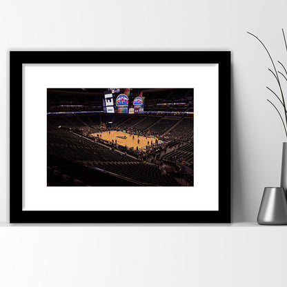 Papsi Center Stadium, Stadium Canvas, Sport Art, Gift for him, White Border Framed Art Print Wall Decor