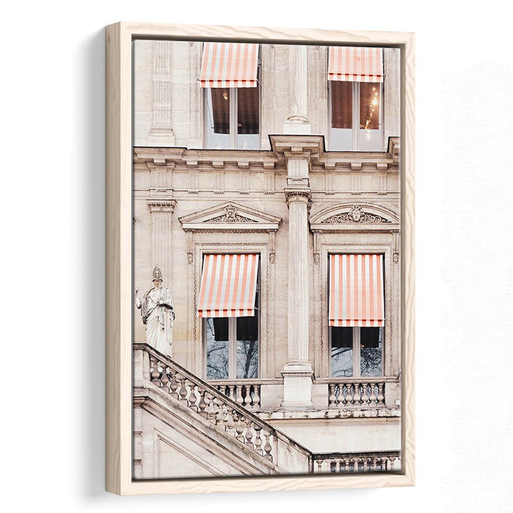 Paris Photography Print Paris Stripes Building Print Paris Print Paris, Framed Canvas Prints Wall Art