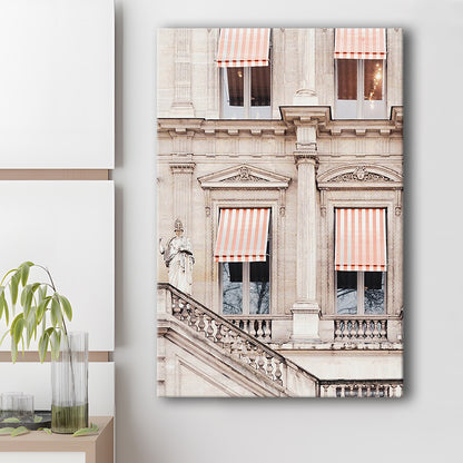 Paris Photography Print Paris Stripes Building Print Paris Print Paris, Canvas Prints Wall Art