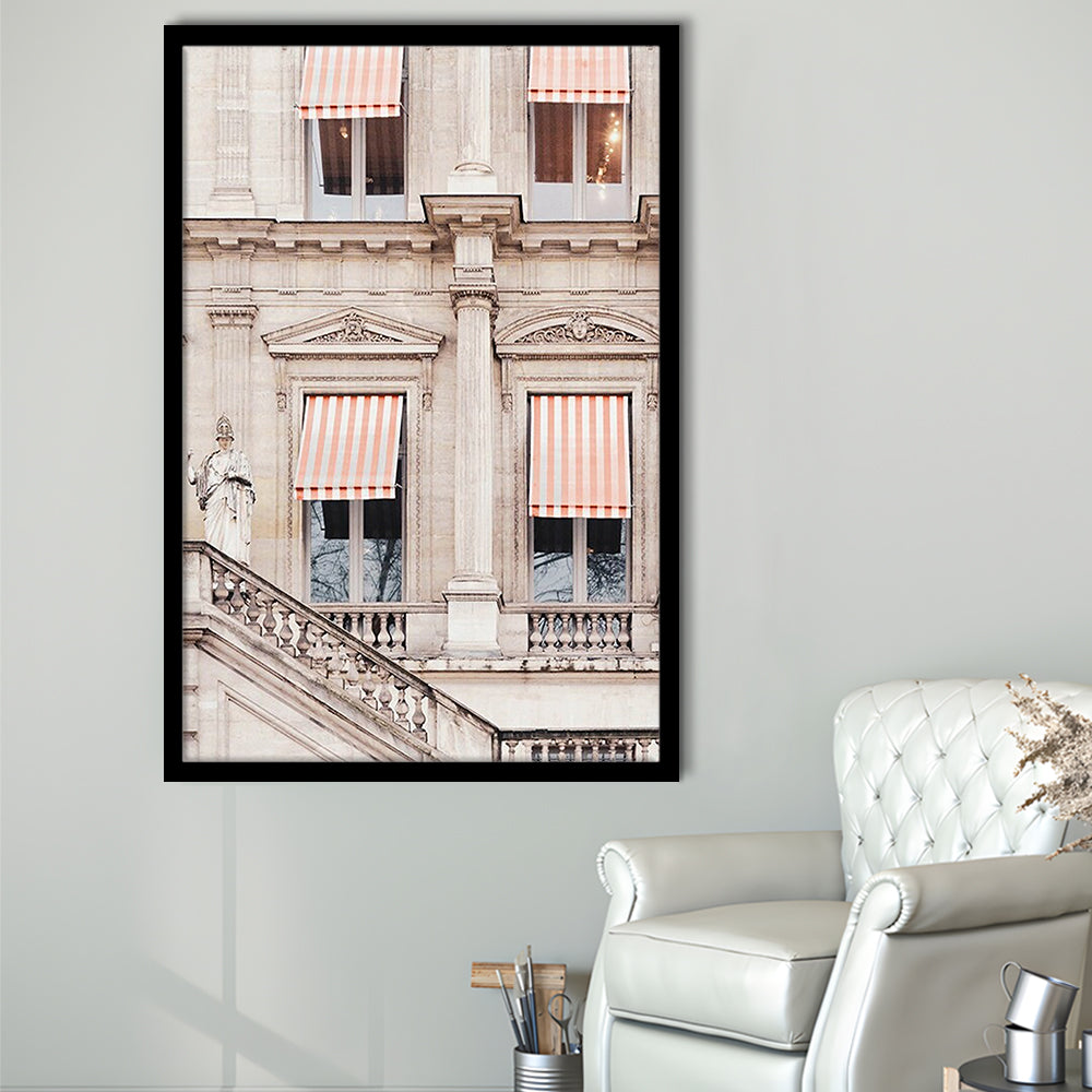 Paris Photography Print Paris Stripes Building Print Paris Print Paris, Framed Art Prints Wall Decor