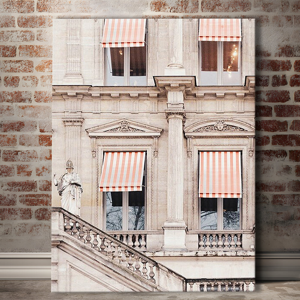 Paris Photography Print Paris Stripes Building Print Paris Print Paris, Canvas Prints Wall Art