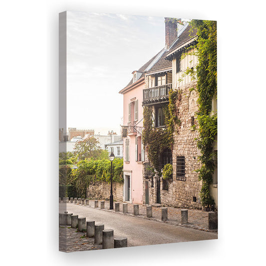 Paris Photography Print Paris Wall Print Pink Montmartre Print Paris Wall Art S, Canvas Prints Wall Art