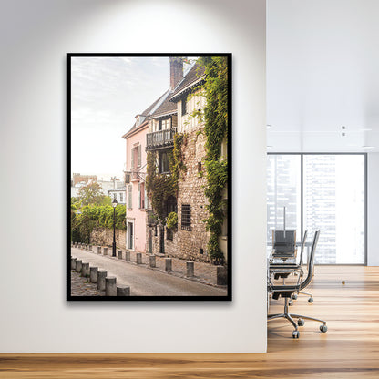 Paris Photography Print Paris Wall Print Pink Montmartre Print Paris Wall Art S, Framed Art Prints Wall Decor