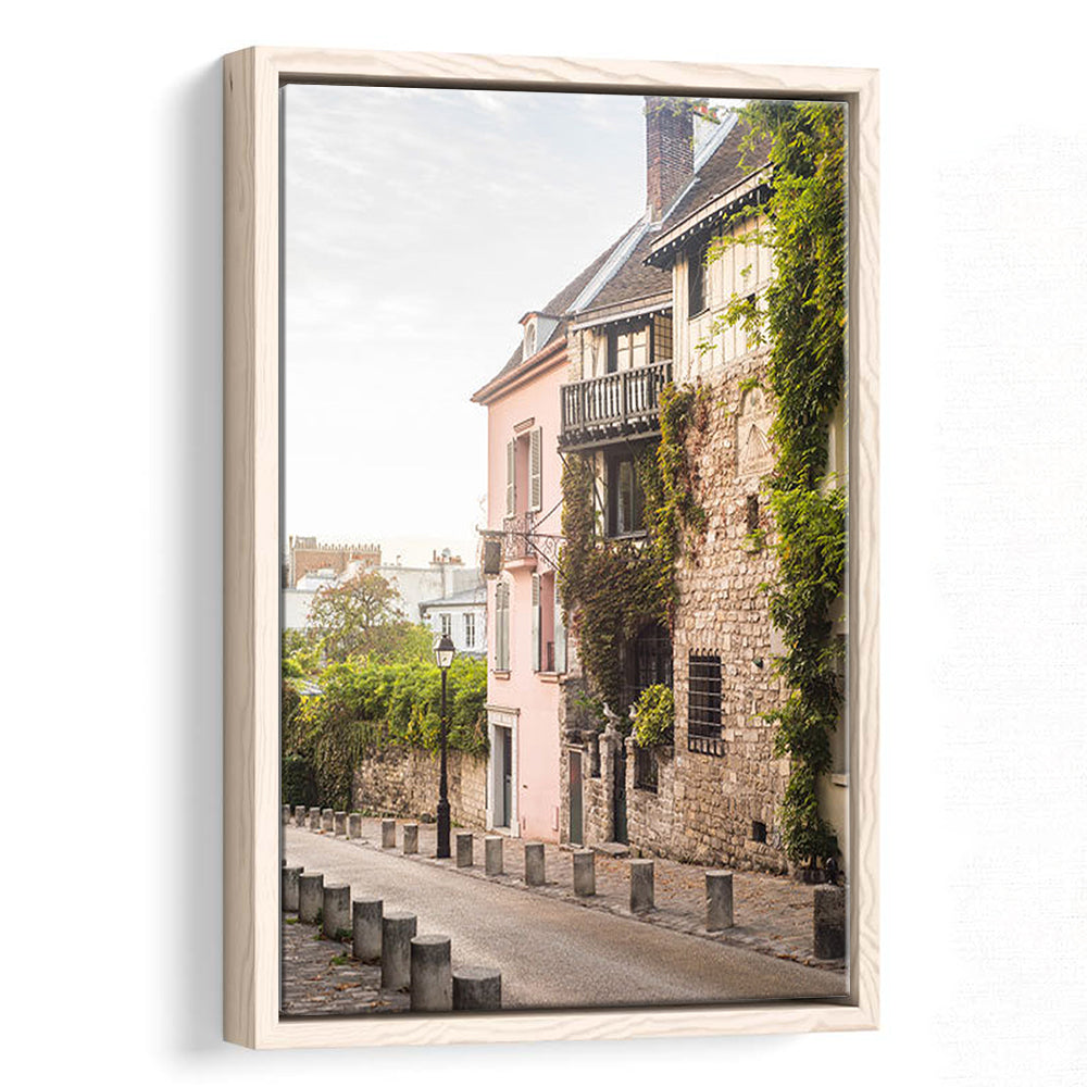Paris Photography Print Paris Wall Print Pink Montmartre Print Paris Wall Art S, Framed Canvas Prints Wall Art