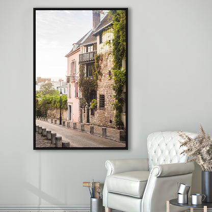 Paris Photography Print Paris Wall Print Pink Montmartre Print Paris Wall Art S, Framed Canvas Prints Wall Art