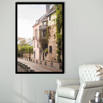 Paris Photography Print Paris Wall Print Pink Montmartre Print Paris Wall Art S, Framed Art Prints Wall Decor