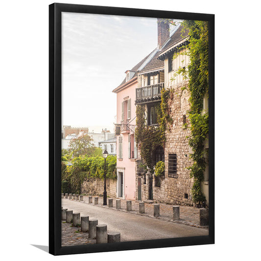 Paris Photography Print Paris Wall Print Pink Montmartre Print Paris Wall Art S, Framed Art Prints Wall Decor