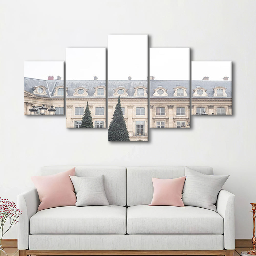 Paris Photography Print Paris Wall Print Place Vendome Print Paris Print, Mixed Panels Canvas Print Wall Art