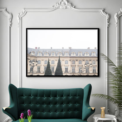 Paris Photography Print Paris Wall Print Place Vendome Print Paris Print, Framed Art Print Wall Decor, Framed Picture
