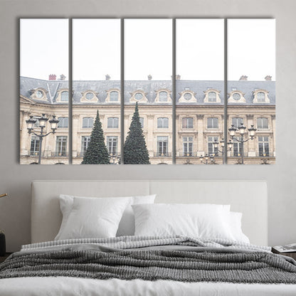 Paris Photography Print Paris Wall Print Place Vendome Print Paris Print, Multi Panels Canvas Print Wall Art