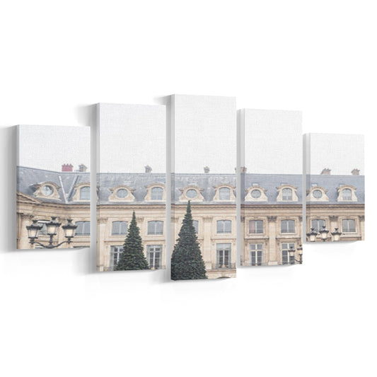 Paris Photography Print Paris Wall Print Place Vendome Print Paris Print, Mixed Panels Canvas Print Wall Art