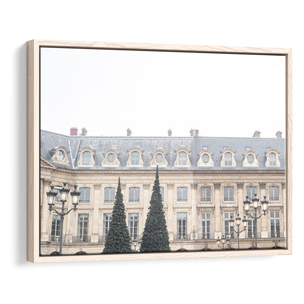 Paris Photography Print Paris Wall Print Place Vendome Print Paris Print, Floating Framed Canvas Print Wall Art