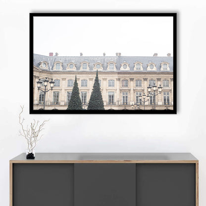 Paris Photography Print Paris Wall Print Place Vendome Print Paris Print, Framed Art Print Wall Decor, Framed Picture
