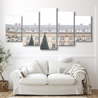 Paris Photography Print Paris Wall Print Place Vendome Print Paris Print, Mixed Panels Canvas Print Wall Art