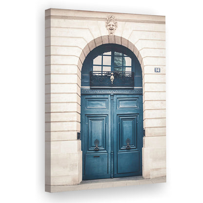 Paris Wall Print, Paris, Paris Door Print, Paris Room Decor, Paris Wall Art, Large Print, Canvas Prints Wall Art