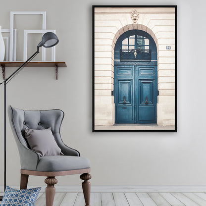 Paris Wall Print, Paris, Paris Door Print, Paris Room Decor, Paris Wall Art, Large Print, Framed Canvas Prints Wall Art
