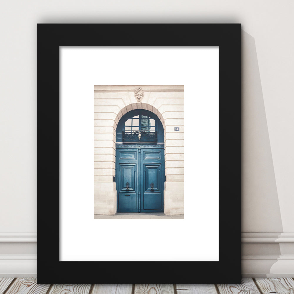 Paris Wall Print, Paris, Paris Door Print, Paris Room Decor, Large Print, Framed Art Prints White Border Wall Art