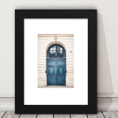 Paris Wall Print, Paris, Paris Door Print, Paris Room Decor, Large Print, Framed Art Prints White Border Wall Art