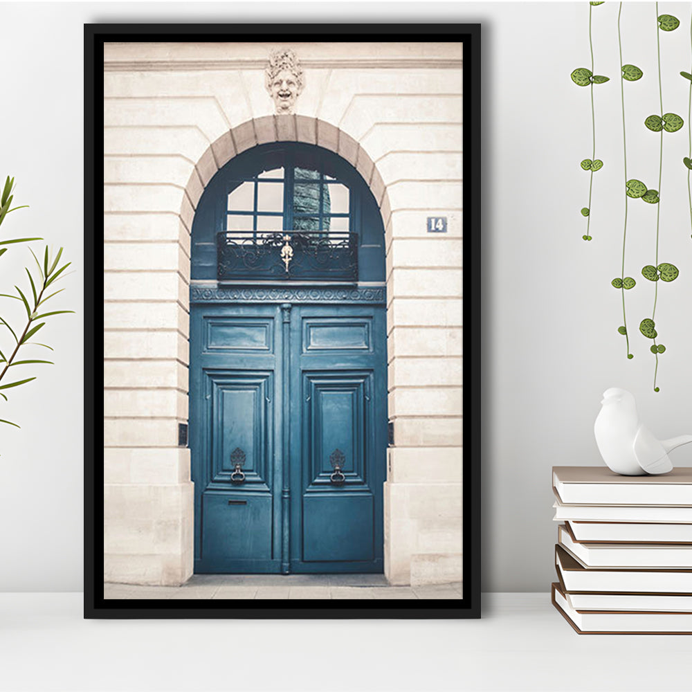 Paris Wall Print, Paris, Paris Door Print, Paris Room Decor, Paris Wall Art, Large Print, Framed Canvas Prints Wall Art