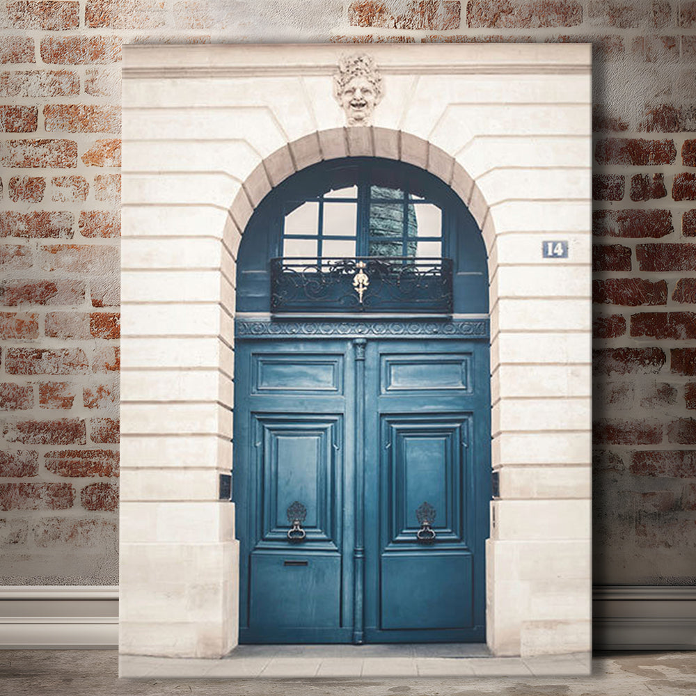 Paris Wall Print, Paris, Paris Door Print, Paris Room Decor, Paris Wall Art, Large Print, Canvas Prints Wall Art