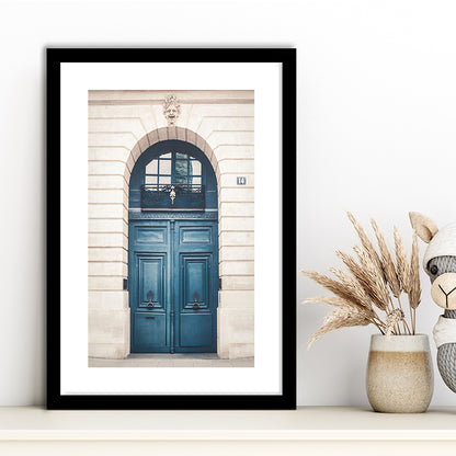 Paris Wall Print, Paris, Paris Door Print, Paris Room Decor, Large Print, Framed Art Prints White Border Wall Art