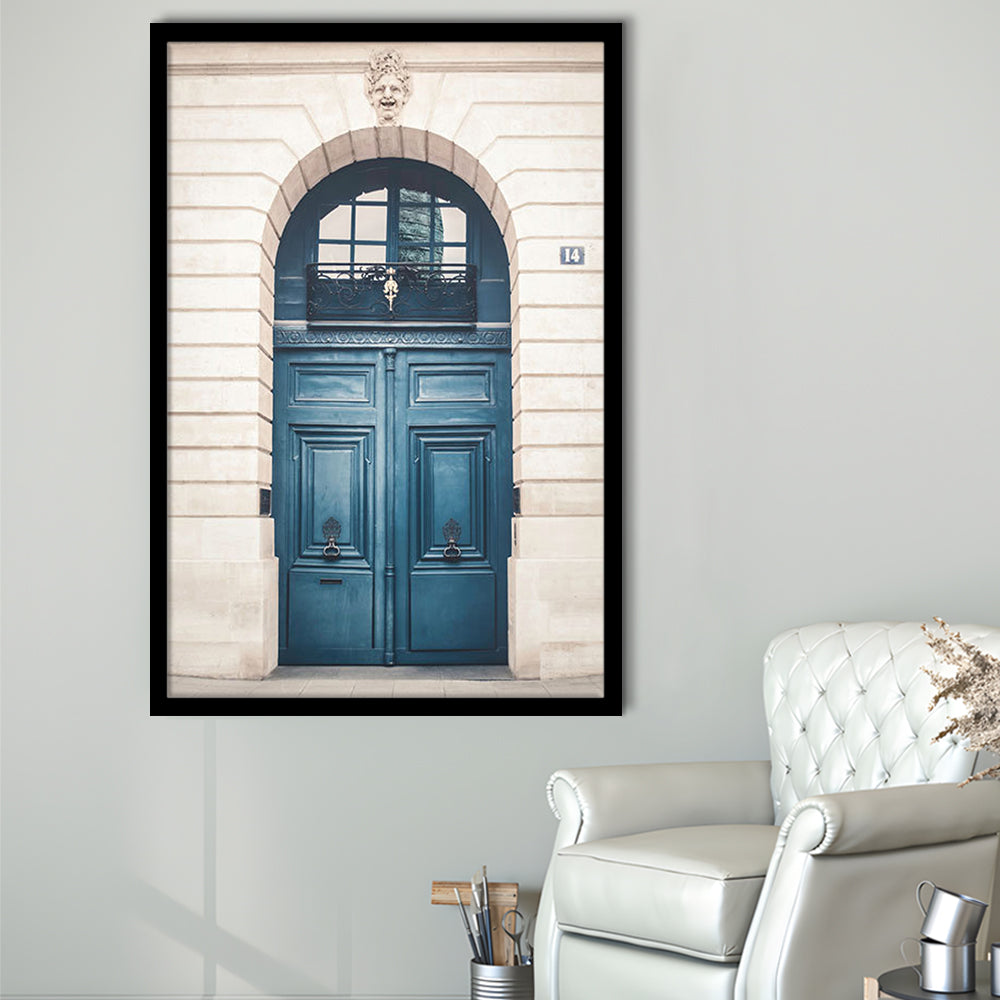 Paris Wall Print, Paris, Paris Door Print, Paris Room Decor, Paris Wall Art, Large Print, Framed Art Prints Wall Decor