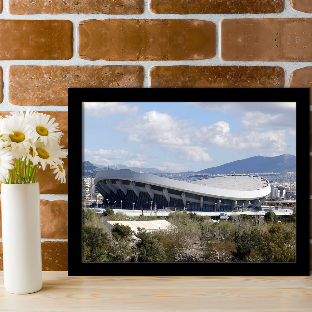 Peace and Friendship Stadium, Stadium Canvas, Sport Art, Gift for him, Framed Art Print Wall Decor, Picture Framed