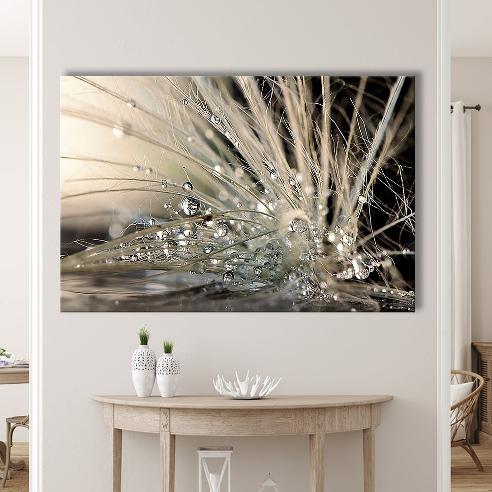 Pearls Large Stretched Canvas Floating Frame Wall Art Print, Cavas Print Wall Art Hom Decor