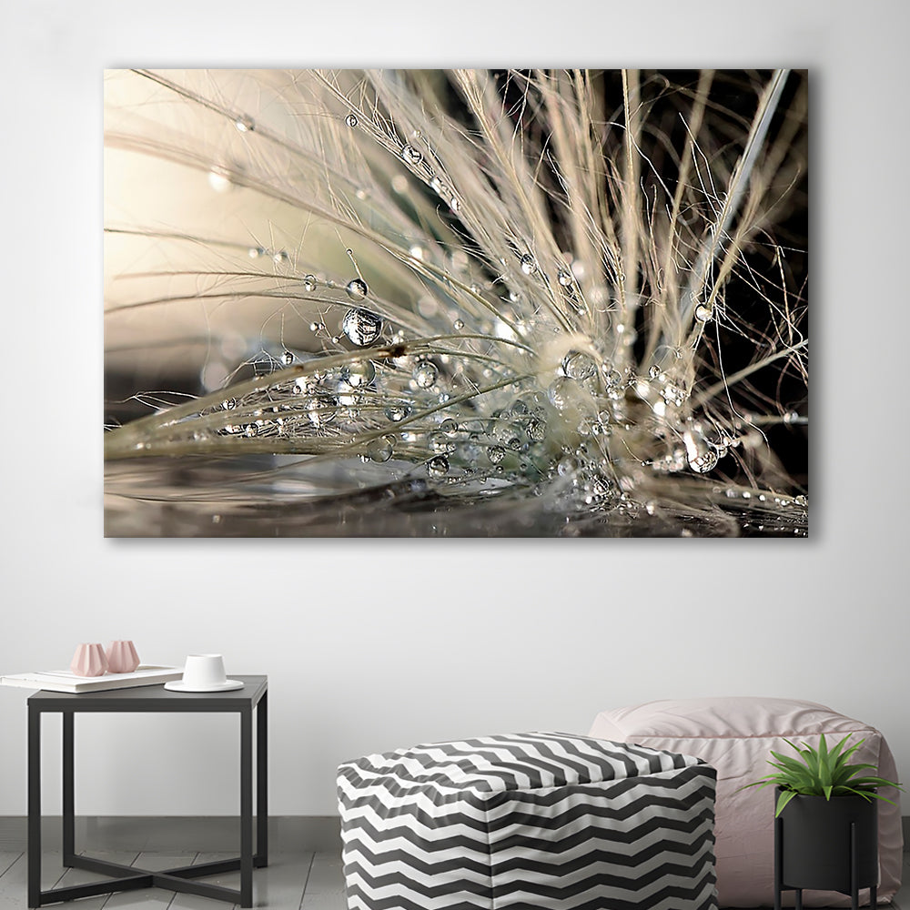 Pearls Large Stretched Canvas Floating Frame Wall Art Print, Cavas Print Wall Art Hom Decor
