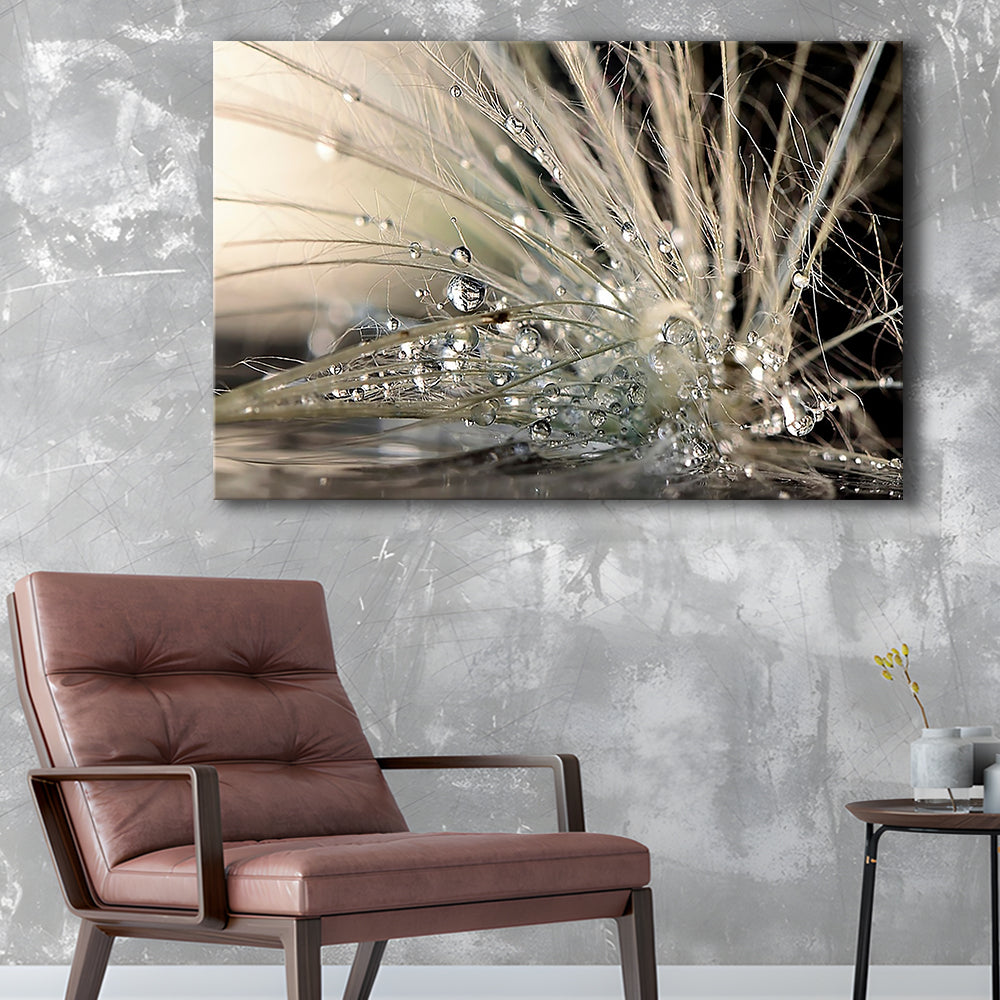 Pearls Large Stretched Canvas Floating Frame Wall Art Print, Cavas Print Wall Art Hom Decor