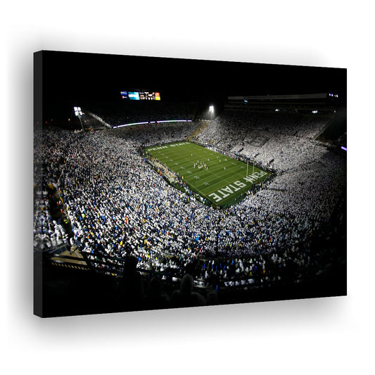 Penn State Beaver Stadium, Stadium Canvas, Sport Art, Gift for him, Man Cave Decor, Art Print, Canvas Print Wall Art