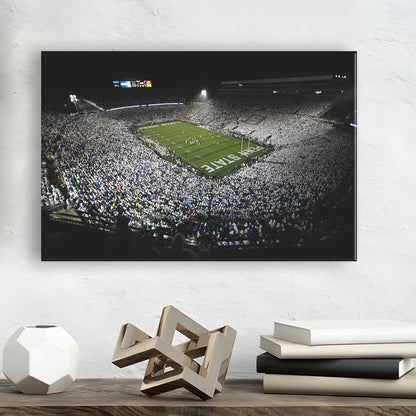 Penn State Beaver Stadium, Stadium Canvas, Sport Art, Gift for him, Man Cave Decor, Art Print, Canvas Print Wall Art