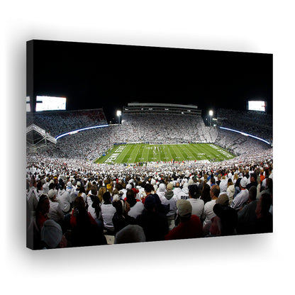 Penn State Stadium, Stadium Canvas, Sport Art, Gift for him, Man Cave Decor, Art Print, Canvas Print Wall Art