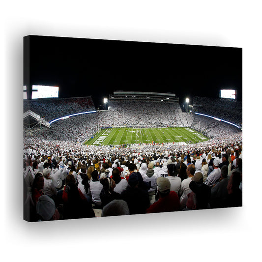Penn State Stadium, Stadium Canvas, Sport Art, Gift for him, Man Cave Decor, Art Print, Canvas Print Wall Art
