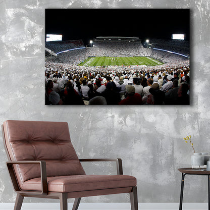 Penn State Stadium, Stadium Canvas, Sport Art, Gift for him, Man Cave Decor, Art Print, Canvas Print Wall Art
