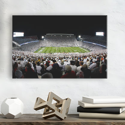 Penn State Stadium, Stadium Canvas, Sport Art, Gift for him, Man Cave Decor, Art Print, Canvas Print Wall Art