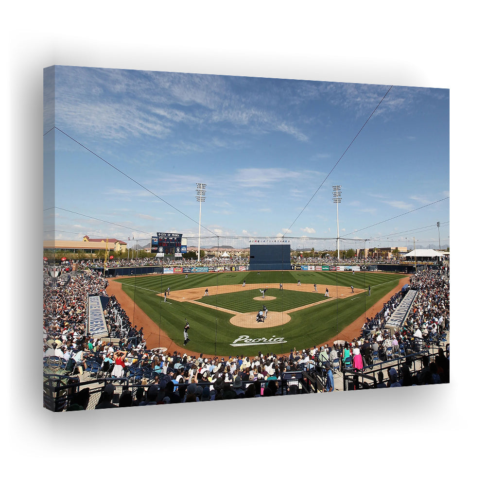 Peoria Sports Complex, Stadium Canvas, Sport Art, Fan Gifts, Man Cave Decor, Art Print, Canvas Print Wall Art