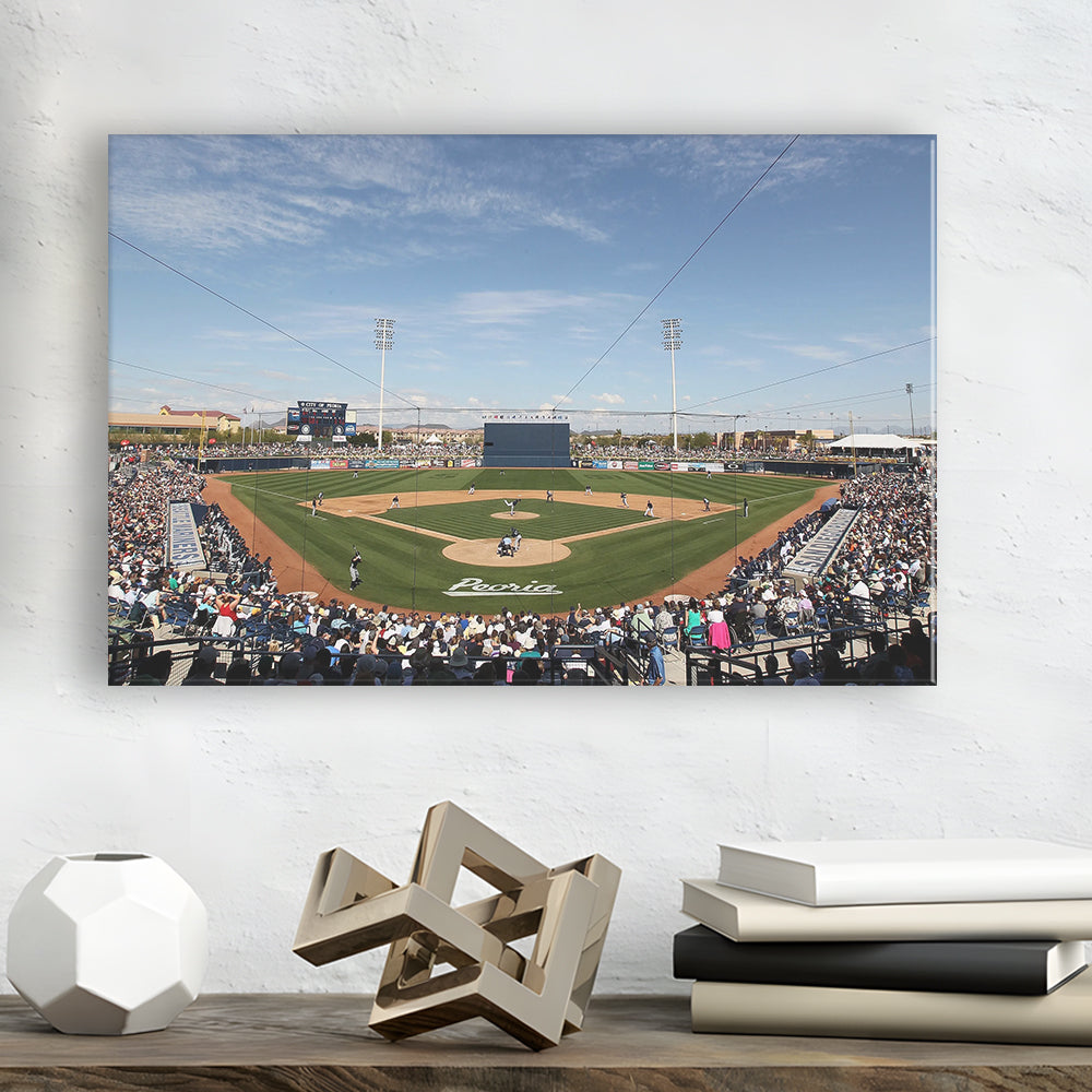 Peoria Sports Complex, Stadium Canvas, Sport Art, Fan Gifts, Man Cave Decor, Art Print, Canvas Print Wall Art