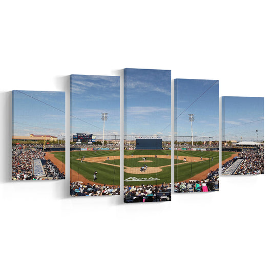 Peoria Sports Complex, Stadium Canvas, Sport Art, Fan Gifts, 5 Panel, Large Canvas, Canvas Print Wall Art