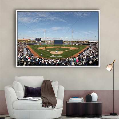 Peoria Sports Complex, Stadium Canvas, Sport Art, Fan Gifts, Framed Canvas Print Wall Art, Floating Frame