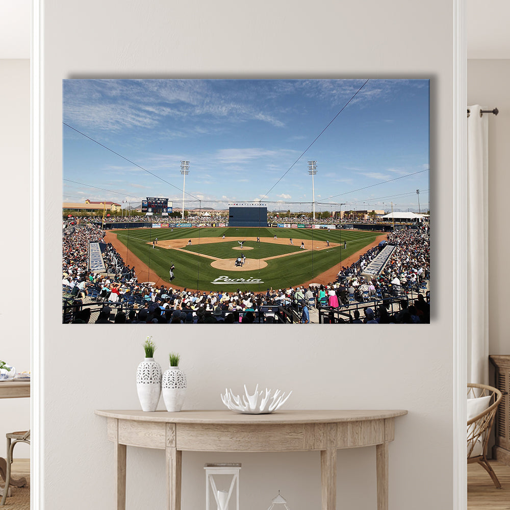 Peoria Sports Complex, Stadium Canvas, Sport Art, Fan Gifts, Man Cave Decor, Art Print, Canvas Print Wall Art
