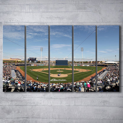 Peoria Sports Complex, Stadium Canvas, Sport Art, Fan Gifts, 5 Panel B, Extra Large Canvas, Canvas Print Wall Art
