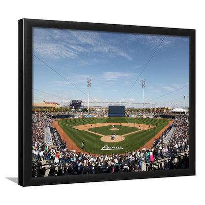 Peoria Sports Complex, Stadium Canvas, Sport Art, Fan Gifts, Framed Art Print Wall Decor, Picture Framed